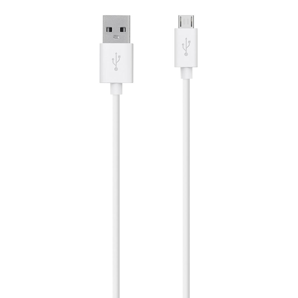 F2CU012bt04-WHT CABLE MICRO 1,2M BLANCO