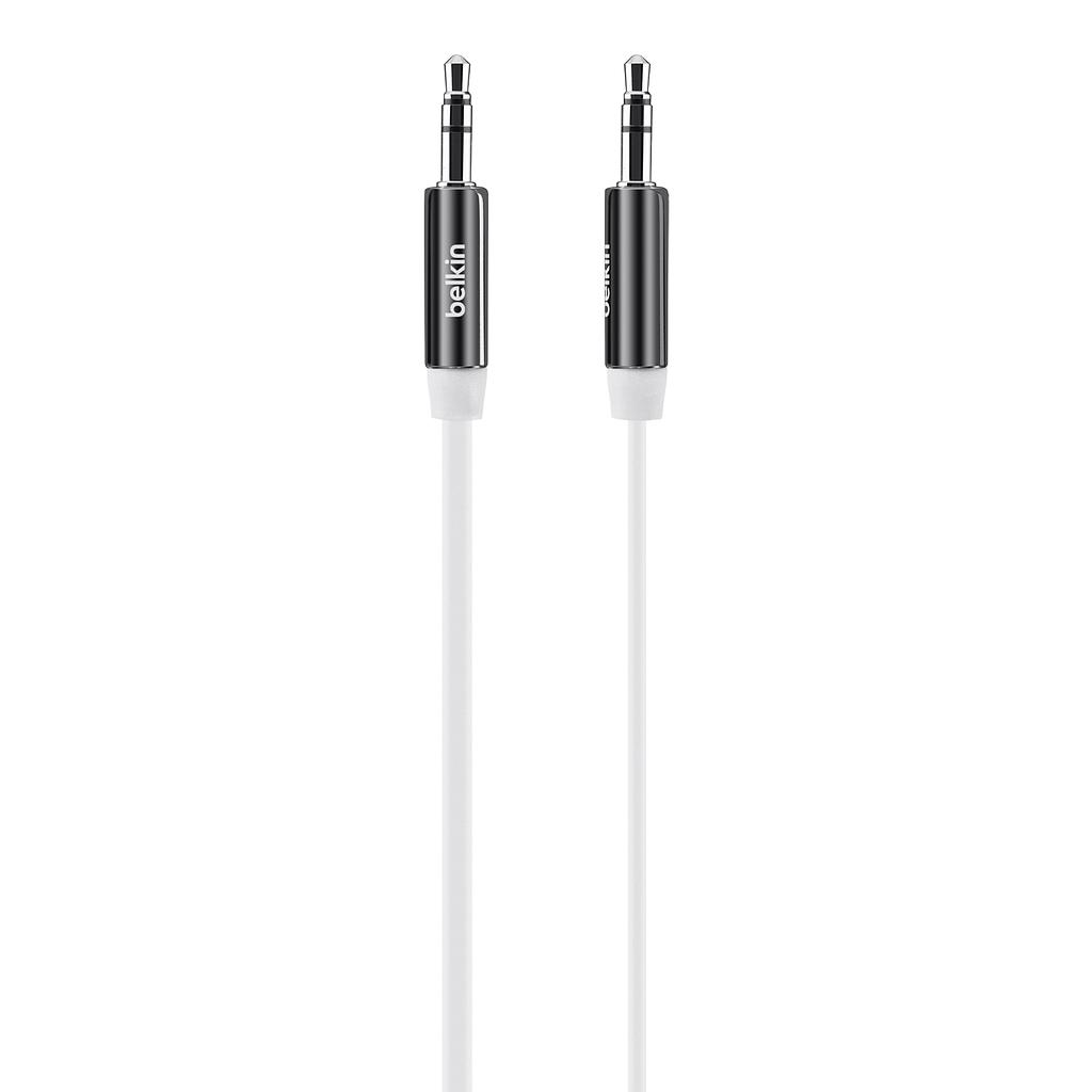 AV10127tt03-WHT CABLE STEREO 90CM BLANCO