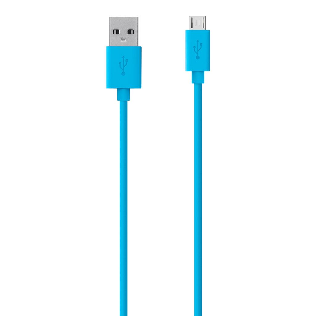 F2CU012bt04-BLU CABLE MICRO 1,2M AZUL