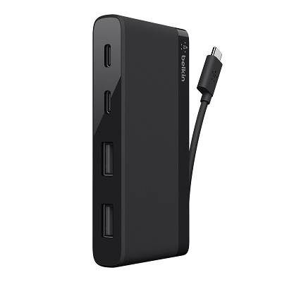 F4U090BTBLK HUB BELKIN USB-C