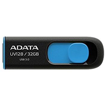 AUV128-32G-RBE USB UV128 32GB NEGRA+AZUL