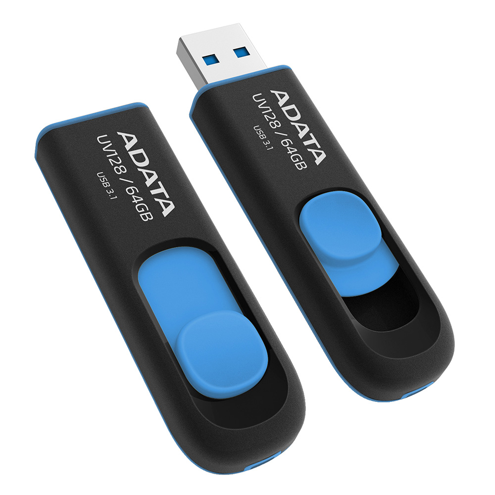 AUV128-64G-RBE USB3.1 64GB RETRACTIL