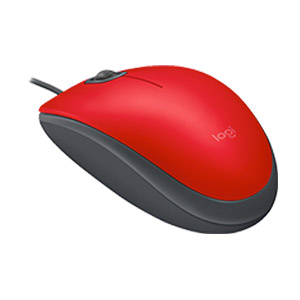 910-005492 MOUSE LOGITECH M110 ROJO USB