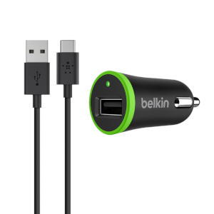 F7U002BT06-BLK CARG AUTO  2,1A USB-C NG