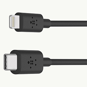 F8J239BT04-BLK CABLE USB-C A LIGHTNING