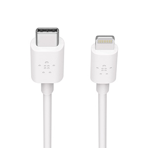 F8J239BT04-WHT CABLE USB-C A LIGHTNING