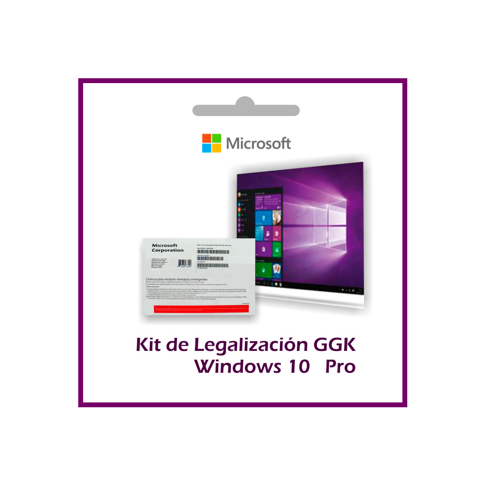 4YR-00229 GGK WIN PRO 10 64 BITS SPA