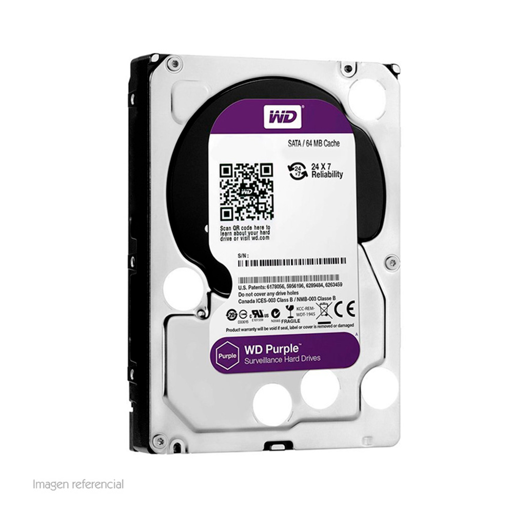 WD82PURZ DISCO PURPLE DVR 8TB 3,5 7200