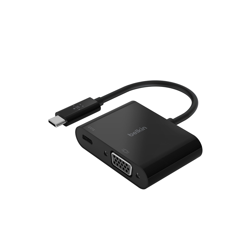 AVC001BTBK ADAPT USB-C TO VGA + CARGA