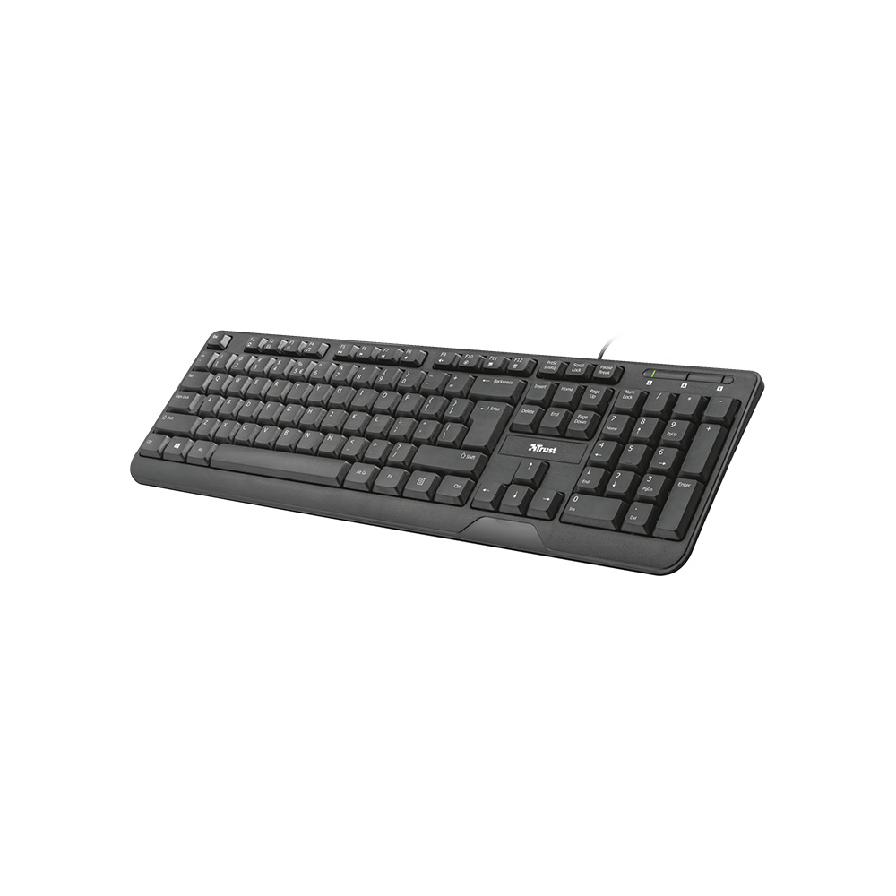 22051 TECLADO TRUST ZIVA USB