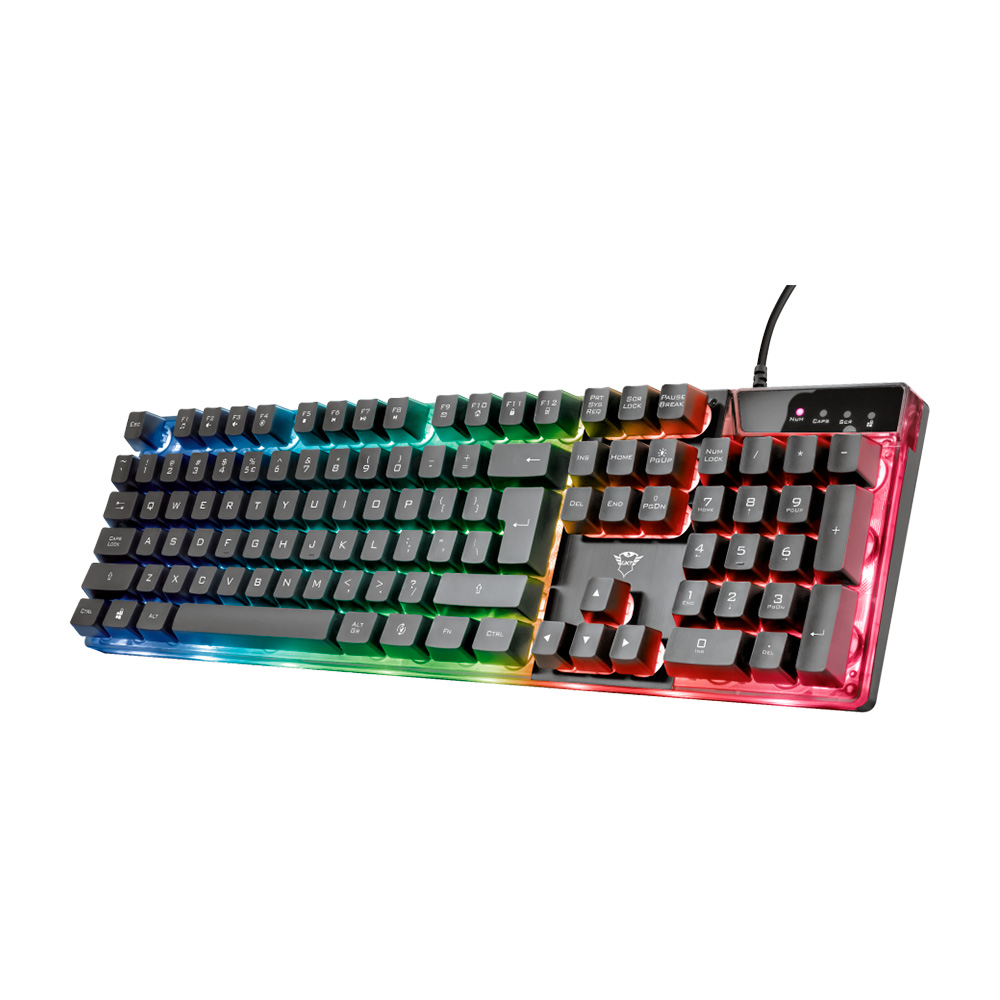 23823 TECLADO TRUST GXT 835 AZOR GAMER