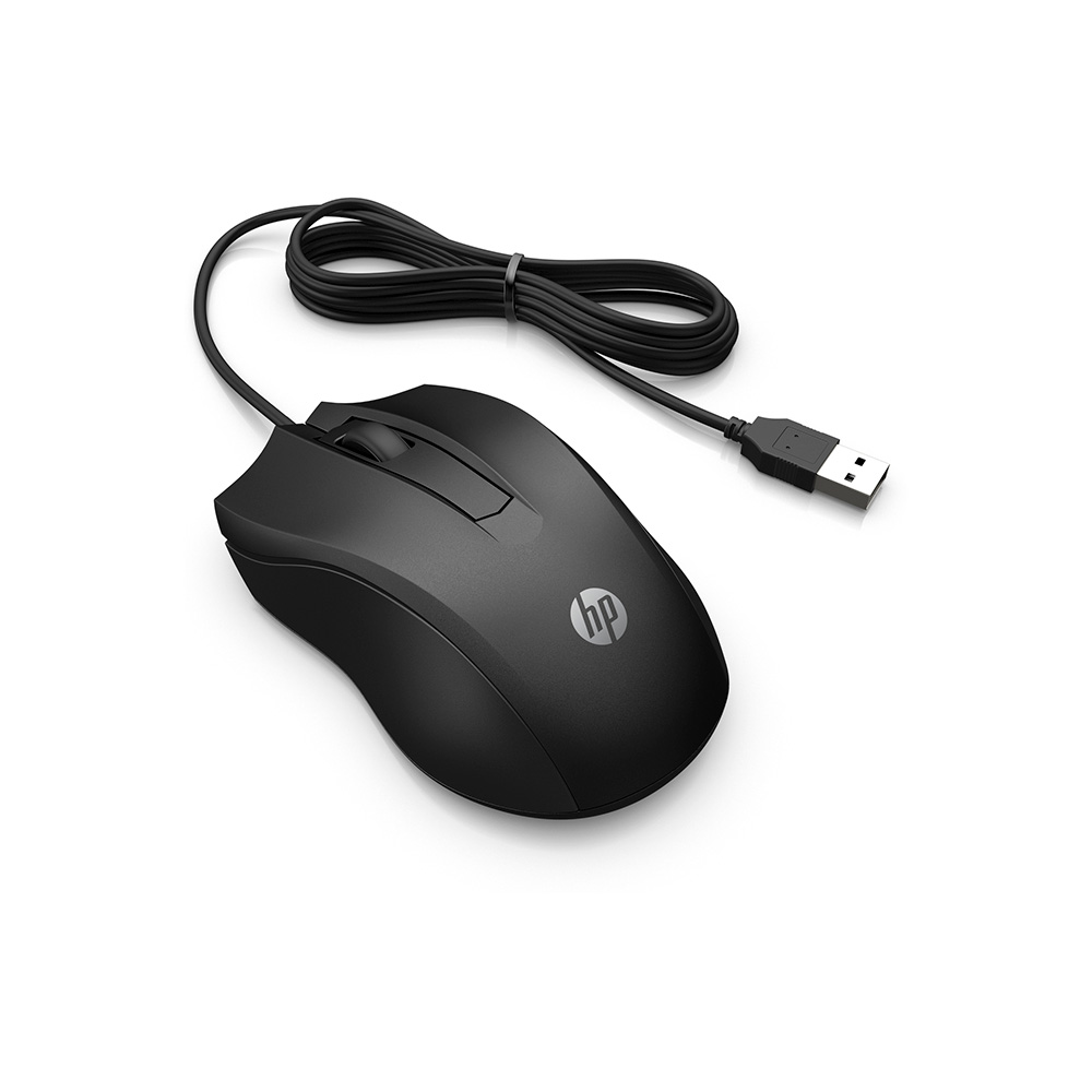 6VY96AA#ABM MOUSE HP 100 USB NEGRO