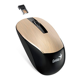 31030119103 MOUSE NX-7015 ORO INALAMBRIC